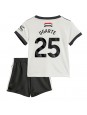 Manchester United Manuel Ugarte #25 Replika Tredje Kläder Barn 2024-25 Kortärmad (+ byxor)